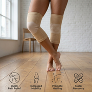 Compressie Bamboe Kneebrace - Comfort
